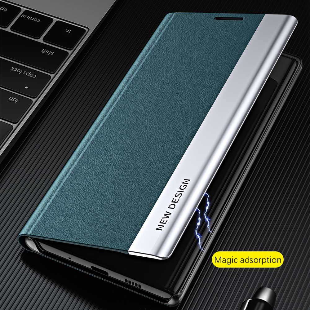 For Nothing phone (1) 5G PU Leather Adjustable Stand Function Phone Case Anti-fall Magnetic Absorption Electroplating Cover