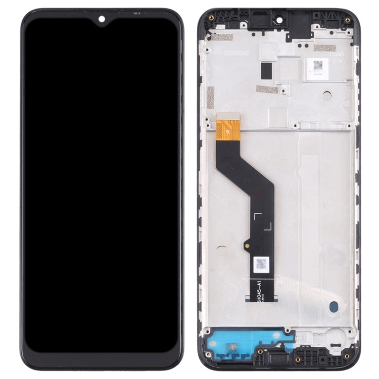 For Lenovo K12 Note Grade C LCD Screen and Digitizer Assembly + Frame Part (without Logo)