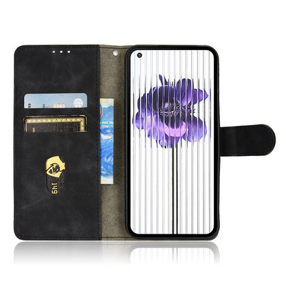 For Nothing phone (1) 5G Anti-drop Phone Flip Case Skin-touch Feeling Full Protection PU Leather Stand Magnetic Clasp Phone Cover with Strap