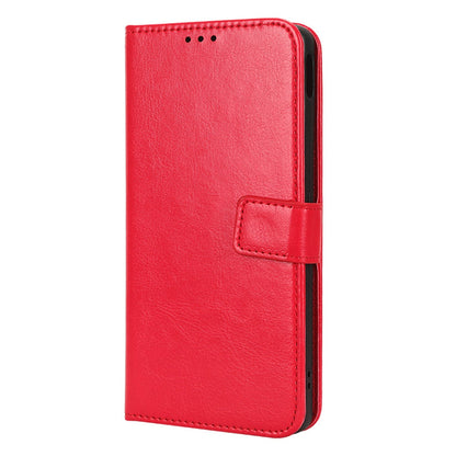 Protective Phone Case For ZTE nubia Z40S Pro 5G, Anti-drop Phone Cover Crazy Horse Texture Wallet Stand Shell