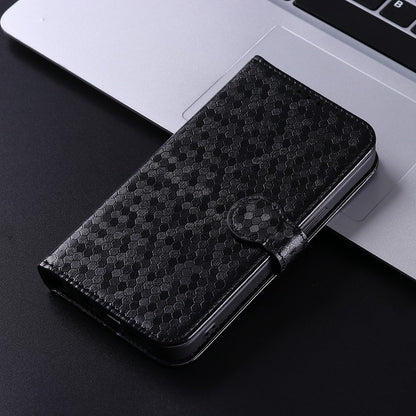 Dot Pattern Imprinted Case for Asus ROG Phone 5, PU Leather Stand Wallet Well-protected Phone Cover