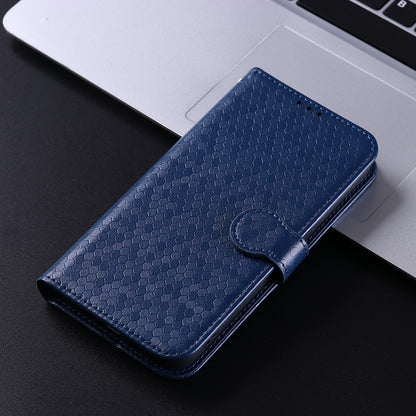 Dot Pattern Imprinted Case for Asus ROG Phone 5, PU Leather Stand Wallet Well-protected Phone Cover