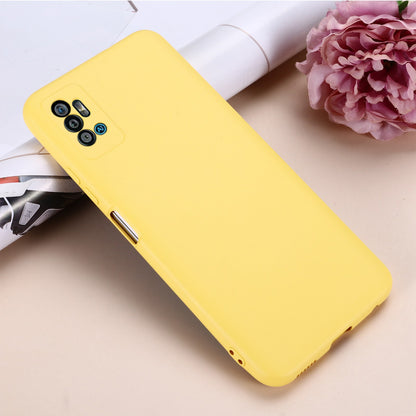 Liquid Silicone Phone Case for ZTE Blade A71, Collision Resistant Thickening Design Soft Microfiber Lining Cushion Protective Cover