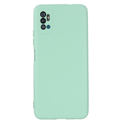 Liquid Silicone Phone Case for ZTE Blade A71, Collision Resistant Thickening Design Soft Microfiber Lining Cushion Protective Cover