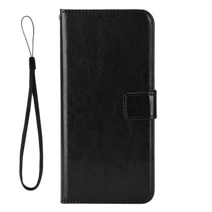 Crazy Horse Texture Phone Case for ZTE nubia Red Magic 7S Pro 5G, Anti-wear PU Leather Phone Flip Wallet Stand Protective Cover