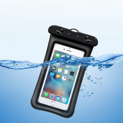 Floating Airbag Waterproof Bag for Under 7.2-inches Cell Phone Beach Pool Phone Dry Bag with Lanyard