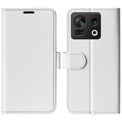 For ZTE nubia Z40S Pro 5G Crazy Horse Texture Flip Wallet Case PU Leather + TPU Shockproof Phone Cover Stand Shell