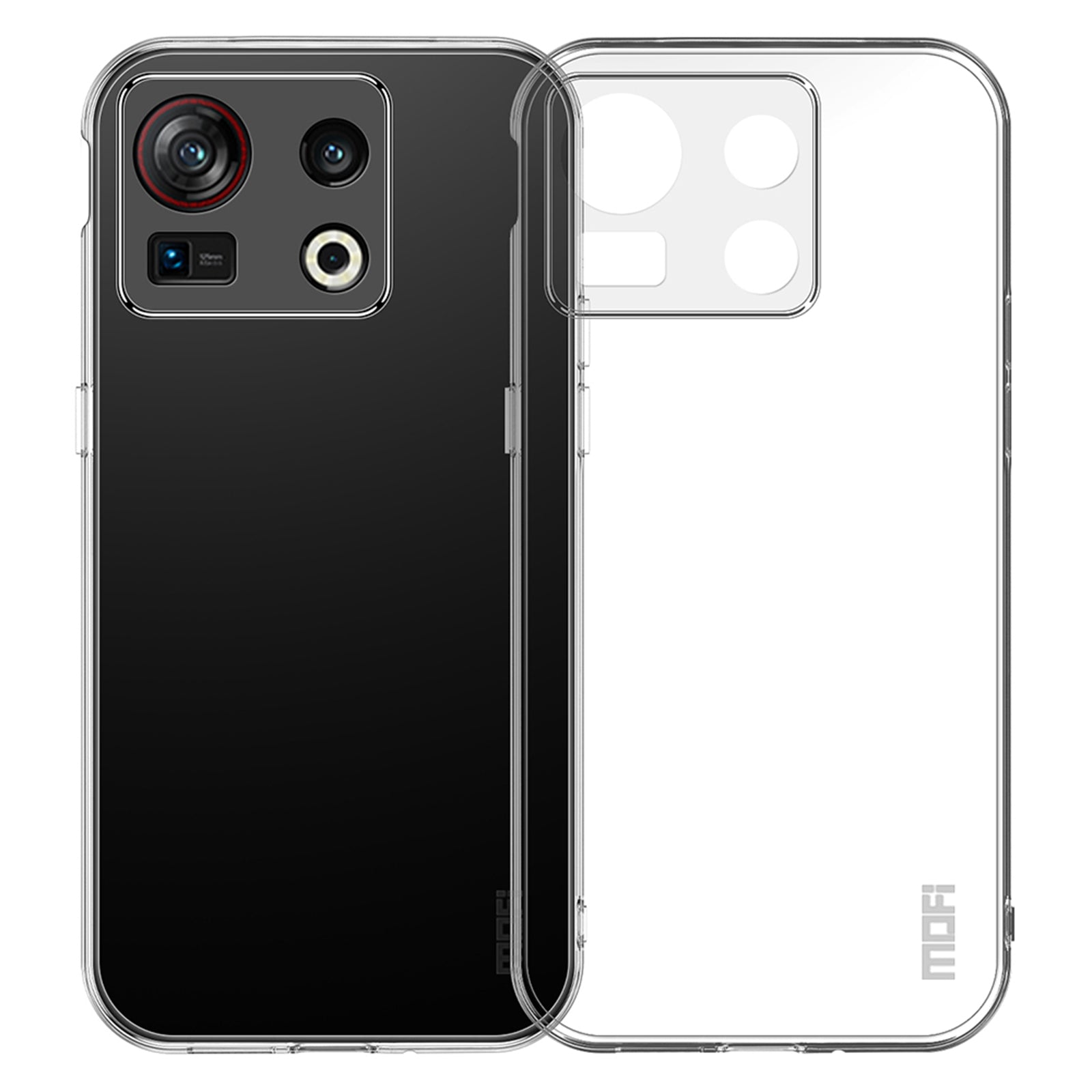 MOFI For ZTE nubia Z40S Pro 5G Drop-proof Flexible TPU Case Well-protected Phone Clear Cover