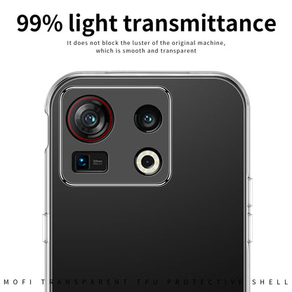 MOFI For ZTE nubia Z40S Pro 5G Drop-proof Flexible TPU Case Well-protected Phone Clear Cover