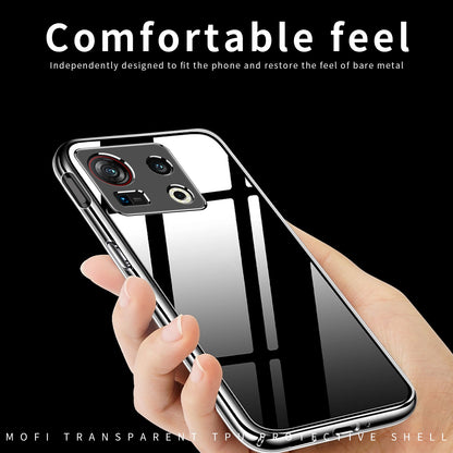 MOFI For ZTE nubia Z40S Pro 5G Drop-proof Flexible TPU Case Well-protected Phone Clear Cover