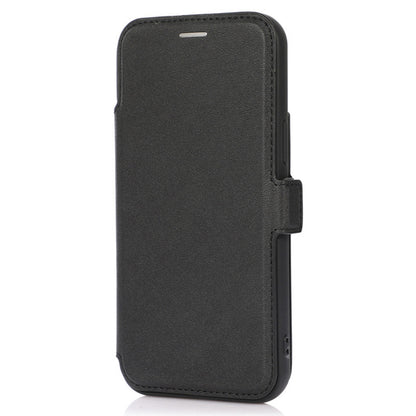 For iPhone 14 Pro Slide Camera Protection Folio Flip Phone Case PU Leather Stand Card Holder Cover