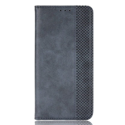 For Wiko Power U10 / Power U20 Vintage PU Leather Wallet Case Imprinted Mosaic Stand Magnetic Auto-absorbed Closure Flip Folio Cover