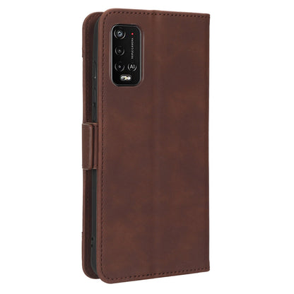 For Wiko Power U10 / Power U20 PU Leather Folio Wallet Cover Magnetic Closure Multiple Card Slots Stand Flip Cover