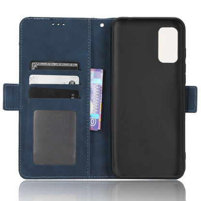 For Wiko Power U10 / Power U20 PU Leather Folio Wallet Cover Magnetic Closure Multiple Card Slots Stand Flip Cover