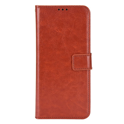 For Wiko Power U10 / Power U20 Crazy Horse Texture PU Leather Phone Case Magnetic Closure Stand Flip Wallet Cover