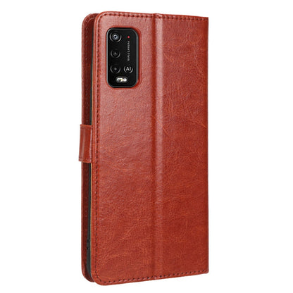 For Wiko Power U10 / Power U20 Crazy Horse Texture PU Leather Phone Case Magnetic Closure Stand Flip Wallet Cover