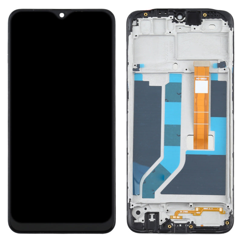 For Oppo A5s Grade S OEM LCD Screen and Digitizer Assembly + Frame Replacement Part (without Logo)