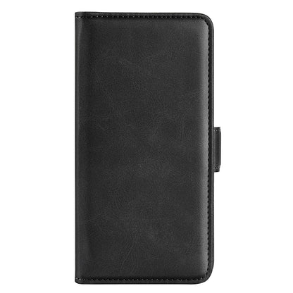 For ZTE Blade A72 5G Textured PU Leather Case Dual Magnetic Stand Wallet Shockproof Phone Cover