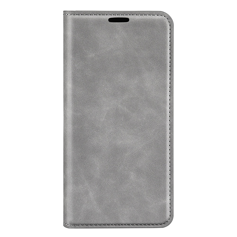 For ZTE Blade A72 5G Skin-touch Feeling Stand Wallet Protective Case PU Leather Magnetic Auto Closing Phone Cover