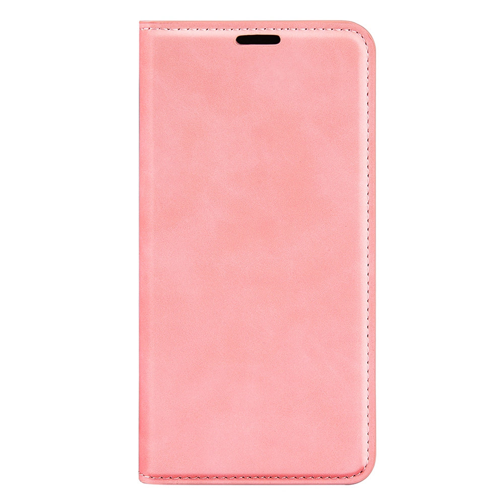 For ZTE Blade A72 5G Skin-touch Feeling Stand Wallet Protective Case PU Leather Magnetic Auto Closing Phone Cover