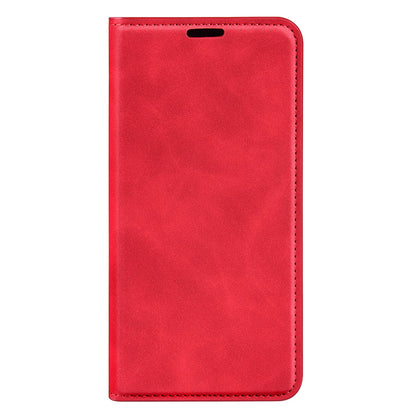 For ZTE Blade A72 5G Skin-touch Feeling Stand Wallet Protective Case PU Leather Magnetic Auto Closing Phone Cover