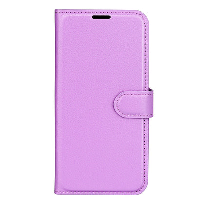 For ZTE Blade A72 5G Anti-drop Folio Flip Phone Case Litchi Texture PU Leather Wallet Stand Scratch-resistant Protective Cover