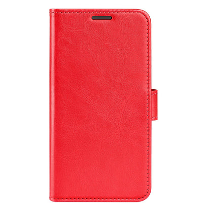 Crazy Horse Texture Phone Case for ZTE Blade A72 5G, PU Leather Foldable Stand Anti-scratch Phone Flip Wallet Cover