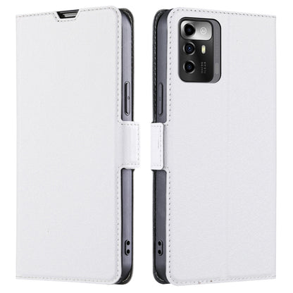 For ZTE Blade A72 5G Card Slots PU Leather Case Flip Folio Stand Magnetic Clasp Protective Phone Cover