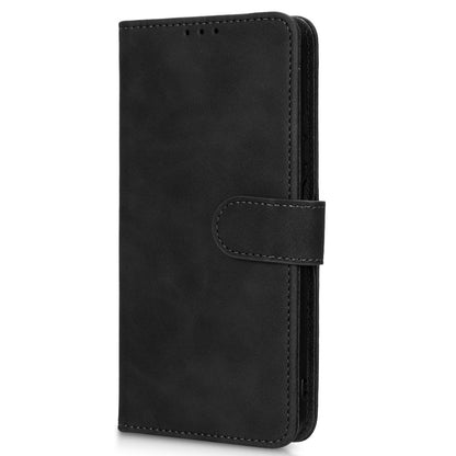 For ZTE Blade A72 5G Skin-touch Feeling PU Leather Flip Case Magnetic Closure Stand Shockproof TPU Inner Shell Wallet Cover with Strap