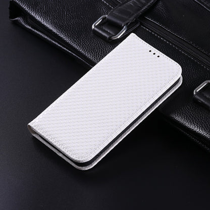 Grid Texture Phone Case for Asus ROG Phone II ZS660KL, PU Leather Magnetic Auto-absorbed Wallet Stand Full Protection Cover