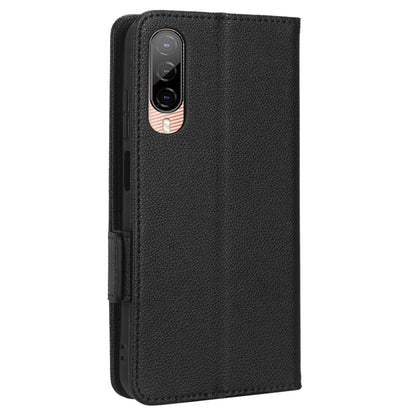 Cell Phone Case For HTC Desire 22 Pro 5G, Litchi Texture Stand Wallet Phone Cover PU Leather Dual Magnetic Clasp Shell