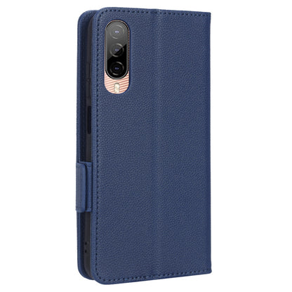 Cell Phone Case For HTC Desire 22 Pro 5G, Litchi Texture Stand Wallet Phone Cover PU Leather Dual Magnetic Clasp Shell