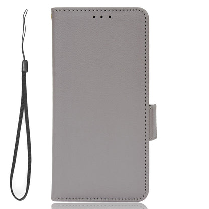 Cell Phone Case For HTC Desire 22 Pro 5G, Litchi Texture Stand Wallet Phone Cover PU Leather Dual Magnetic Clasp Shell