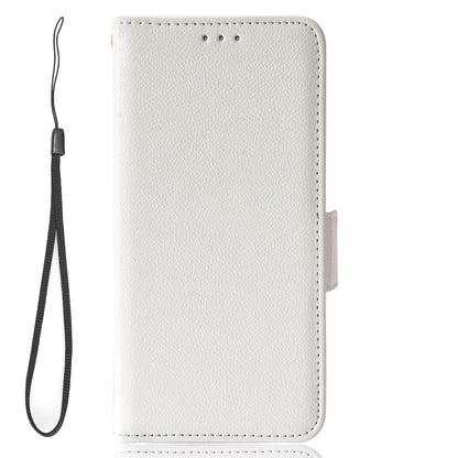 Cell Phone Case For HTC Desire 22 Pro 5G, Litchi Texture Stand Wallet Phone Cover PU Leather Dual Magnetic Clasp Shell