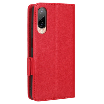 Cell Phone Case For HTC Desire 22 Pro 5G, Litchi Texture Stand Wallet Phone Cover PU Leather Dual Magnetic Clasp Shell