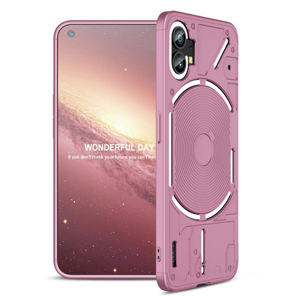 For Nothing phone (1) 5G Hard PC Slim Phone Cover 3-Piece Matte Surface Drop-proof Back Cover