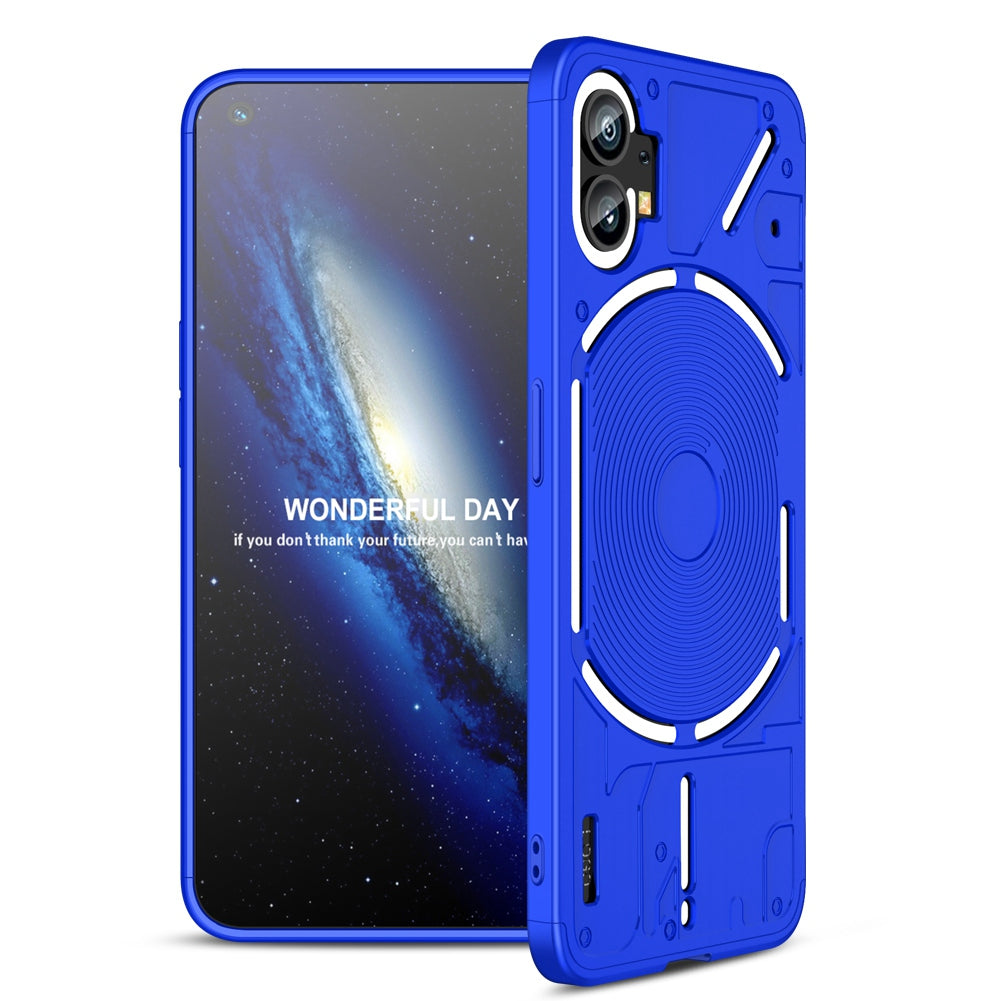 For Nothing phone (1) 5G Hard PC Slim Phone Cover 3-Piece Matte Surface Drop-proof Back Cover