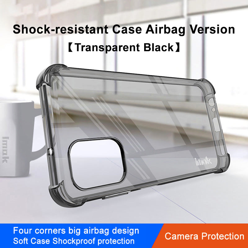 IMAK For Nokia G60 5G Soft TPU Protective Phone Cover Four Corner Airbag Transparent Drop-proof Case