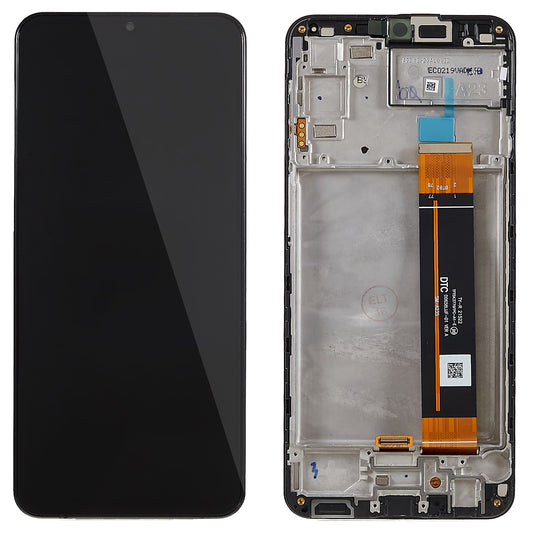 For Samsung Galaxy A23 4G A235 Grade S OEM LCD Screen and Digitizer Assembly + Frame Part (without Logo)