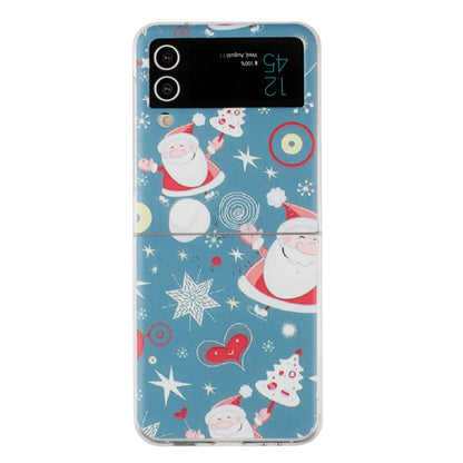 For Samsung Galaxy Z Flip3 5G Pattern Printing Back Cover Slim Fit Hard PC Impact Folding Phone Case