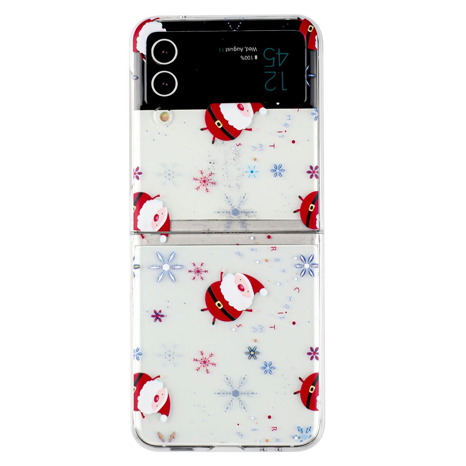 For Samsung Galaxy Z Flip3 5G Pattern Printing Back Cover Slim Fit Hard PC Impact Folding Phone Case