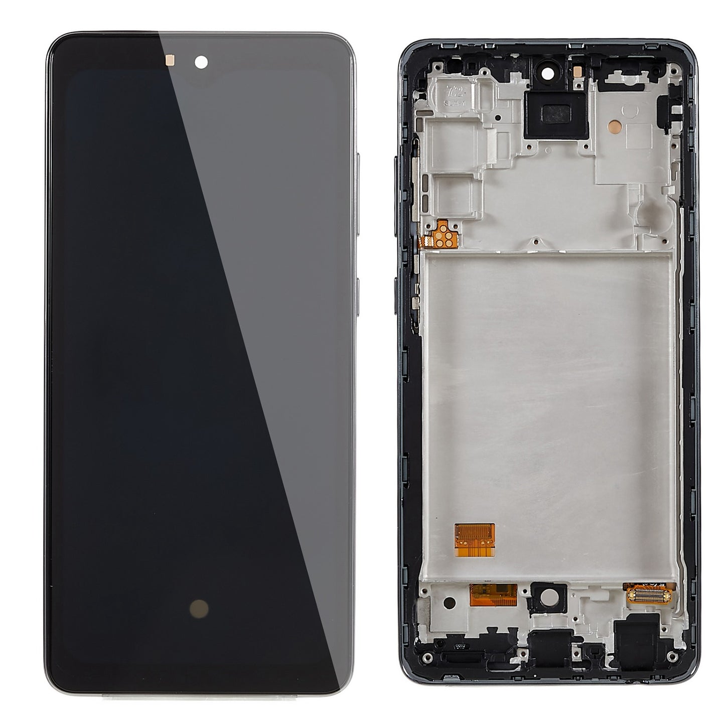 For Samsung Galaxy A72 4G A725 Grade C OLED Screen and Digitizer Assembly + Frame (without Logo)