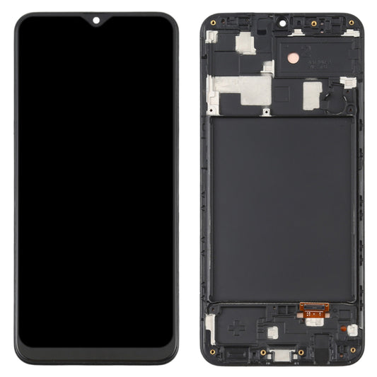 For Samsung Galaxy A20 A205 Grade C OLED Screen and Digitizer Assembly + Frame (without Logo)