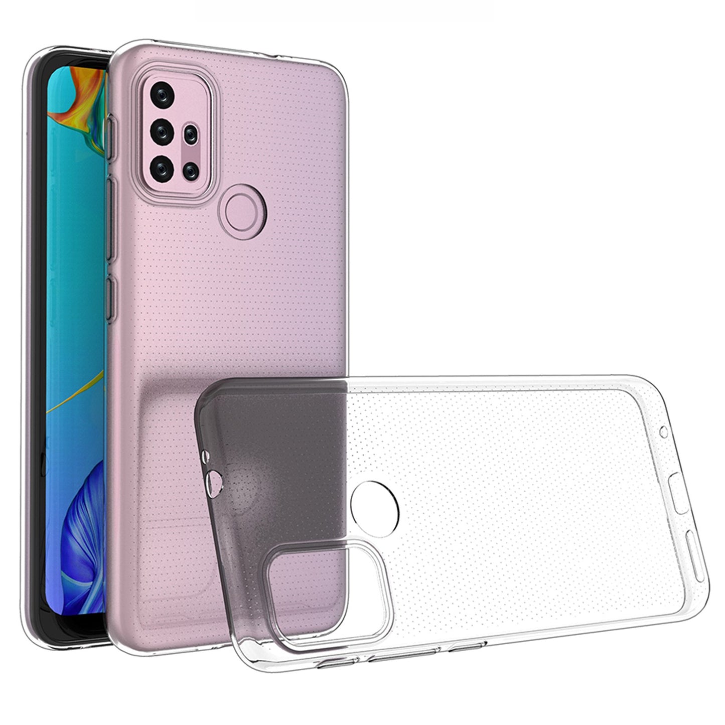 For Motorola Moto G30 / G20 / G10 Anti-Yellowing Clear Phone Case Soft TPU Scratch Resistant Back Cover