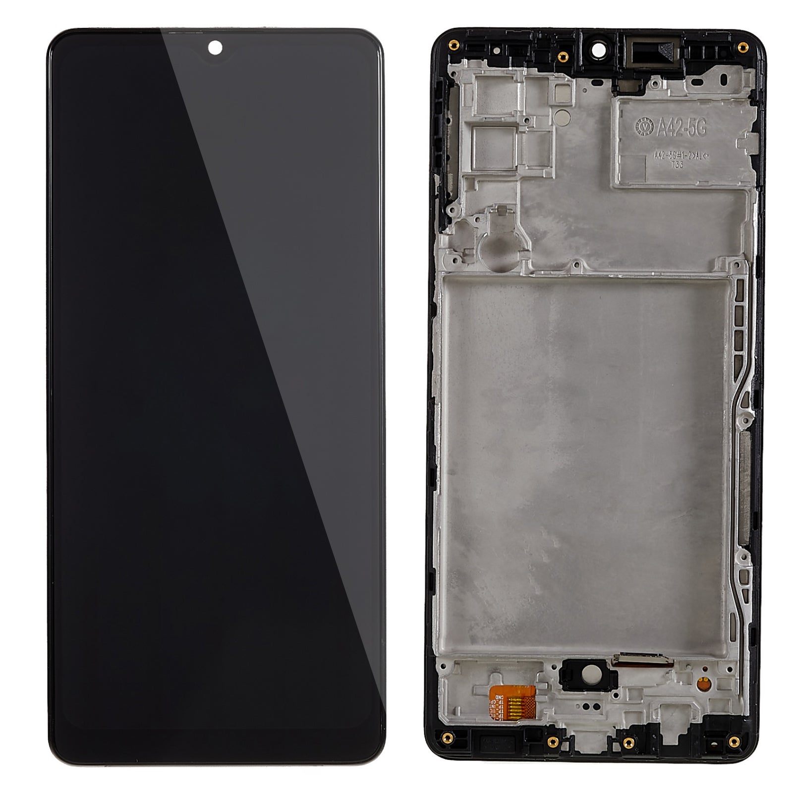 For Samsung Galaxy A42 5G A426 Grade C LCD Screen and Digitizer Assembly + Frame Replacement Part (TFT Technology) (without Logo)