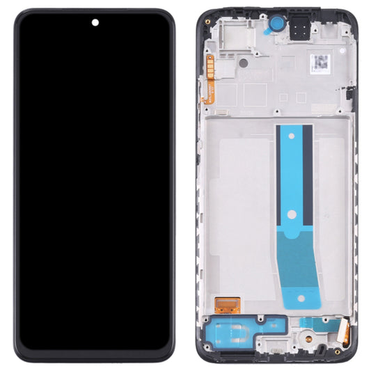 For Xiaomi Redmi Note 11 4G (Qualcomm) 2201117TG / 2201117TI / 2201117TY / 2201117TL Grade B OLED Screen and Digitizer Assembly + Frame Replacement Part (without Logo)