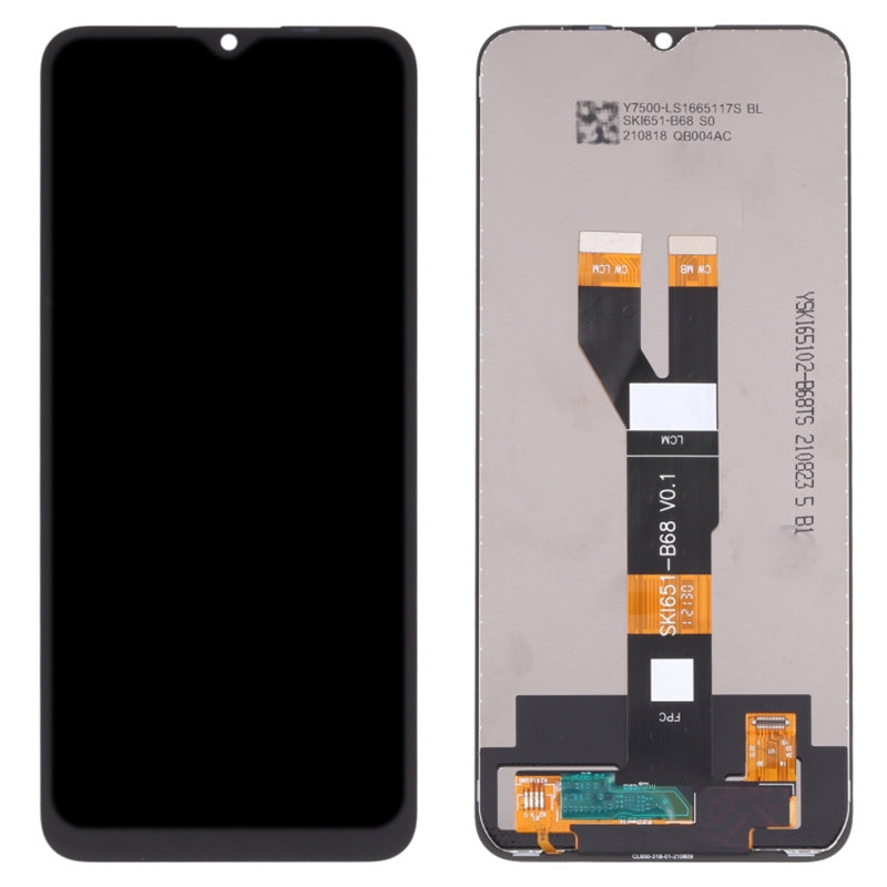 For Realme Narzo 50i Grade B LCD Screen and Digitizer Assembly Part (without Logo)