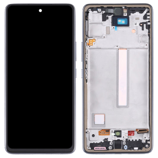 For Samsung Galaxy A53 5G A536 OEM Grade S AMOLED Screen and Digitizer Assembly + Frame Part (without Logo)