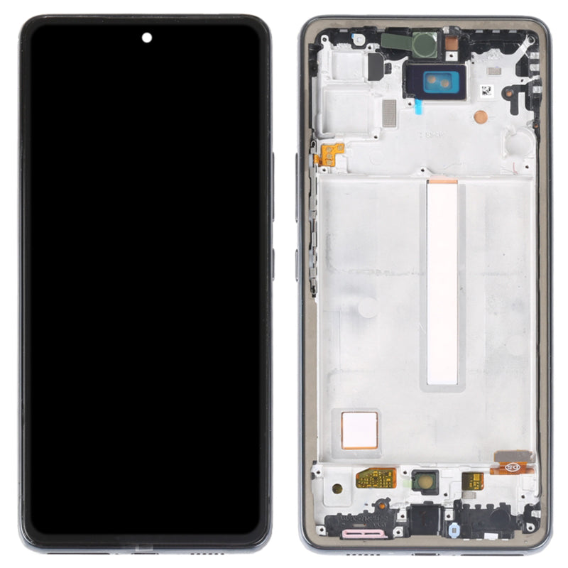 For Samsung Galaxy A53 5G A336 Grade C LCD Screen and Digitizer Assembly + Frame (TFT Technology) (Not Support Under-Screen Fingerprint Signification) (without Logo)