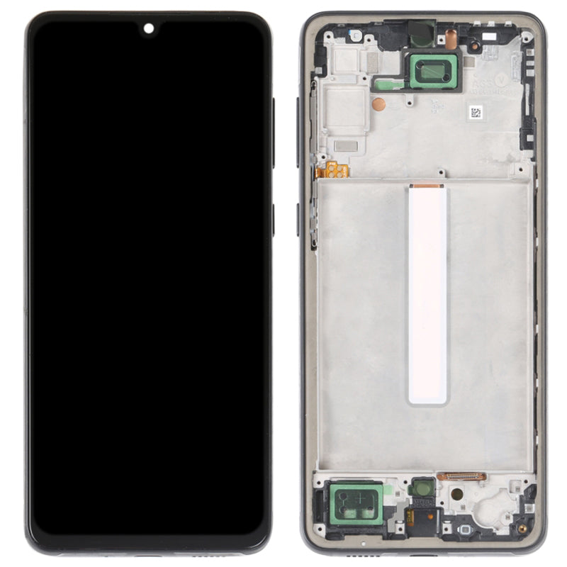 For Samsung Galaxy A33 5G A336 Grade C LCD Screen and Digitizer Assembly + Frame (TFT Technology) (Not Support Under-Screen Fingerprint Signification) (without Logo)